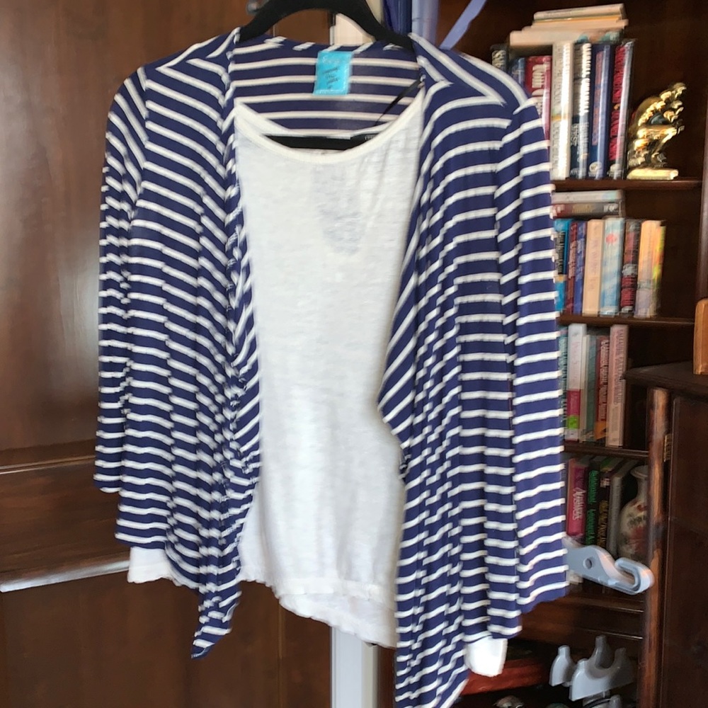 2 Piece Sweater & Top Forever 21 Size S( fits large) & HIP Size M EUC Buy Now!!